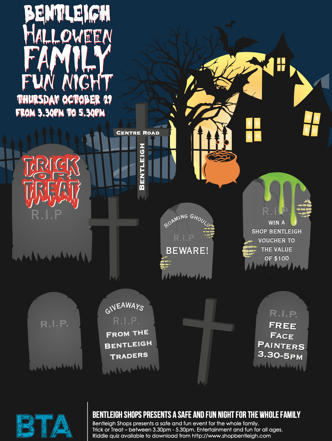 Benteligh Halloween Family Fun Night